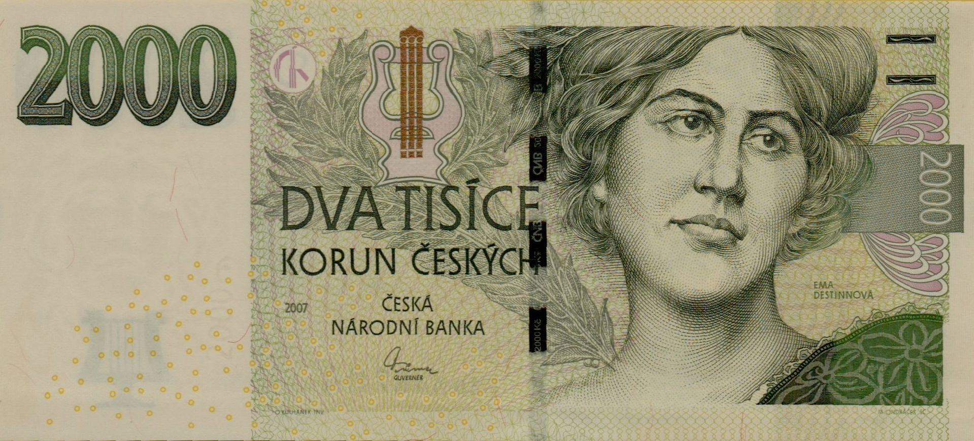 Czech Republic 2000 2007 UNC P-26/d